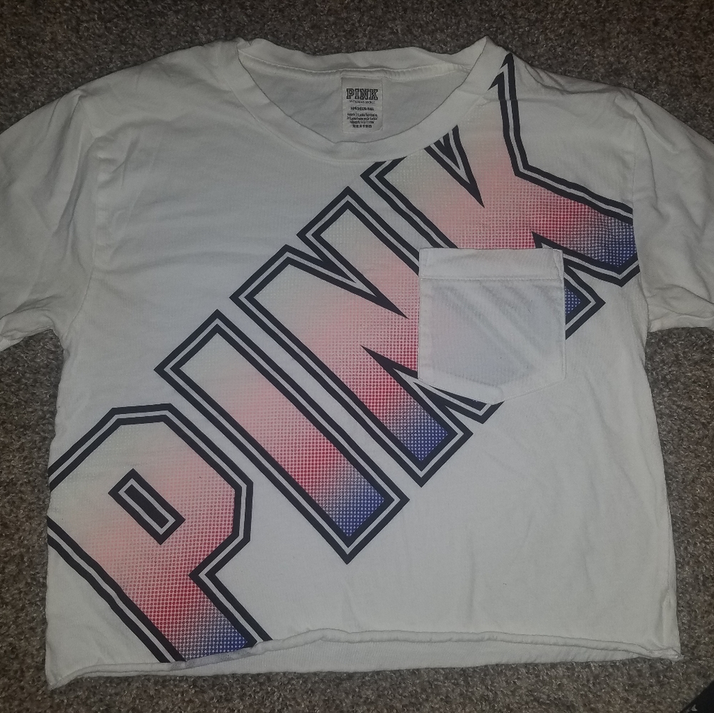 Small PINK Crop Top
